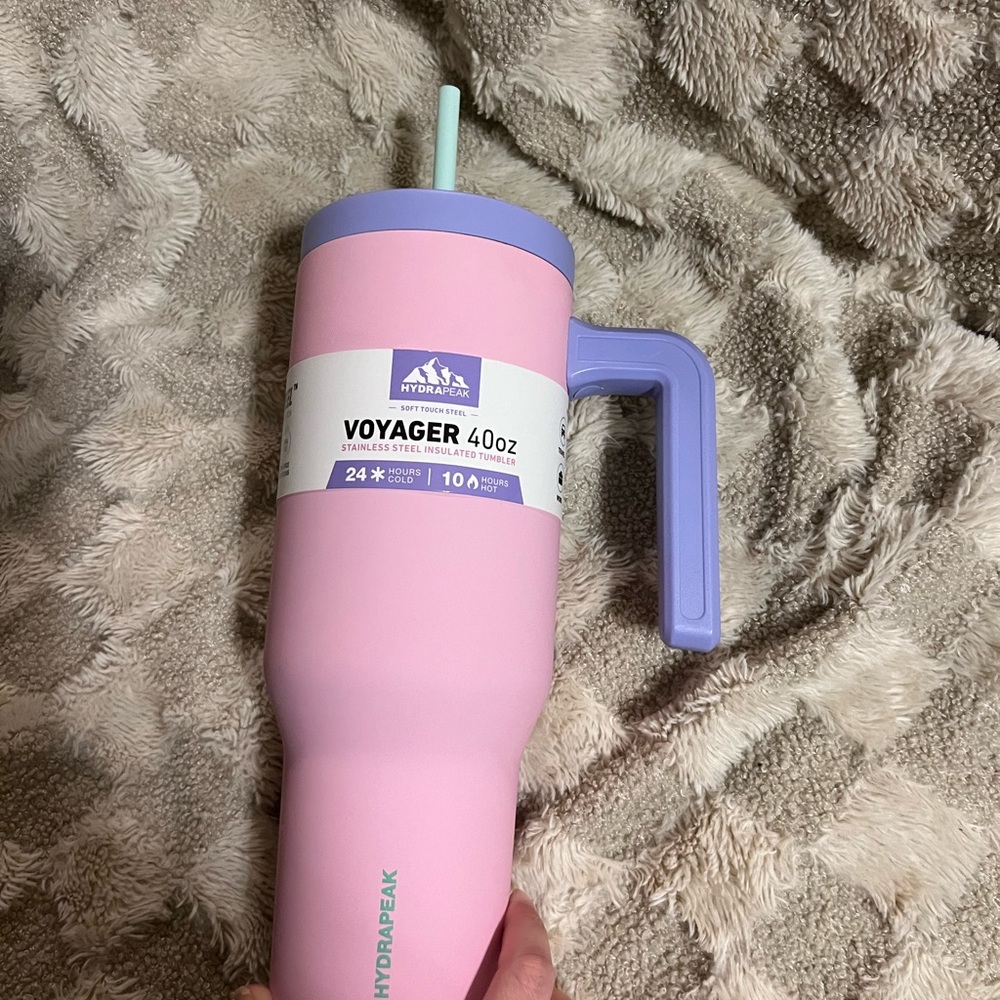 Hydrapeak Pink Voyager Tumbler